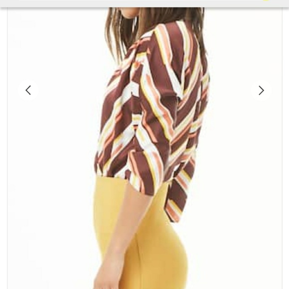 Broken Striped Bodysuit - Picture 4 of 4